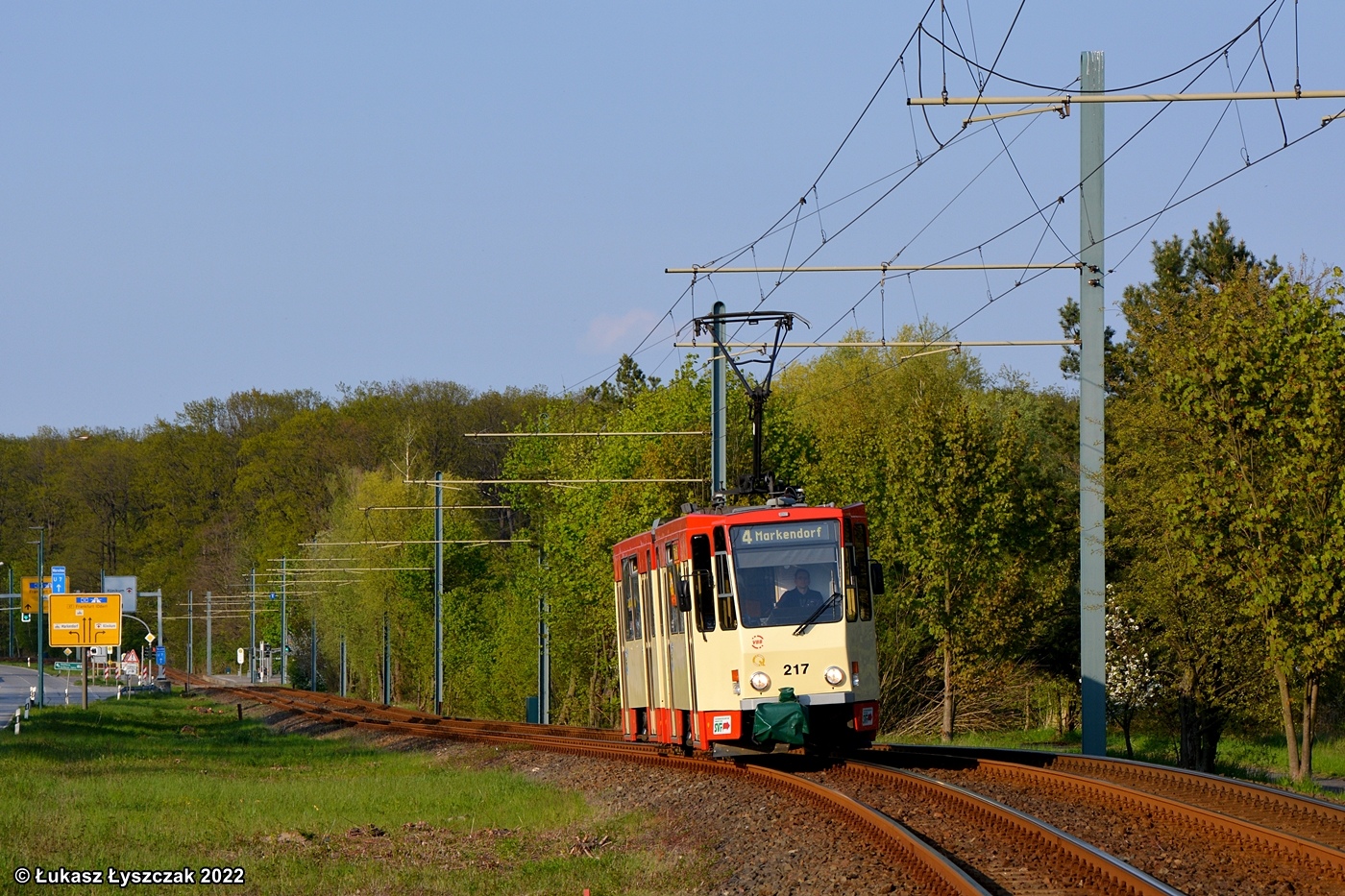 Франкфурт-на-Одере, Tatra KT4DM № 217