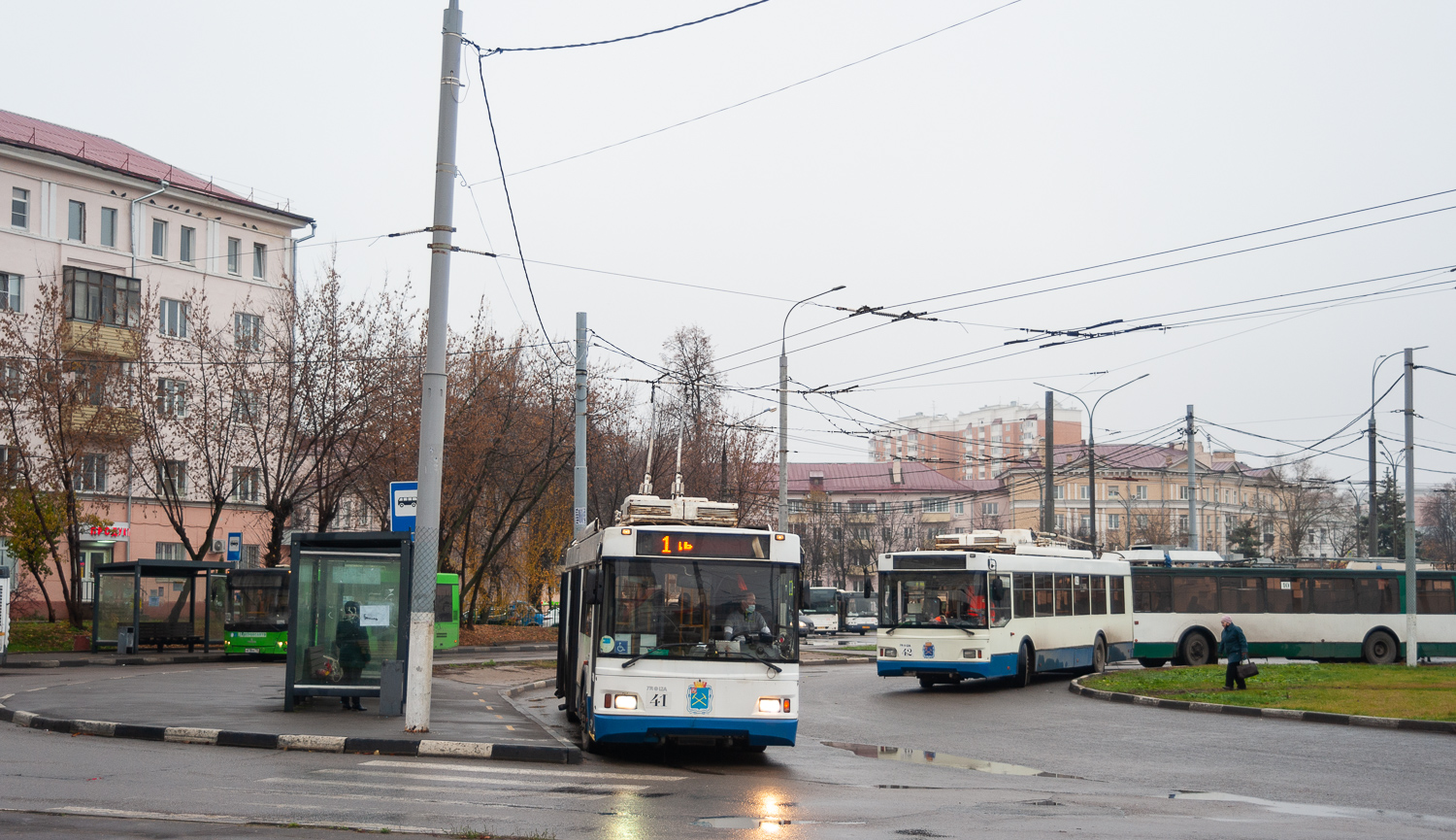 Подольск, Тролза-5275.03 «Оптима» № 41; Подольск, Тролза-5275.03 «Оптима» № 42