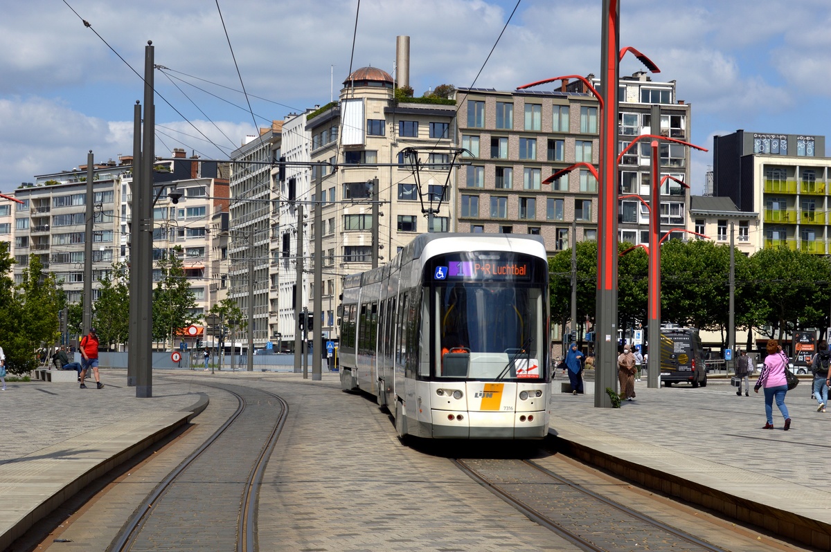 Антверпен, Bombardier Flexity 2 № 7316