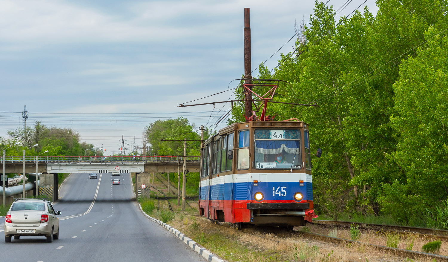 Волжский, 71-605 (КТМ-5М3) № 145