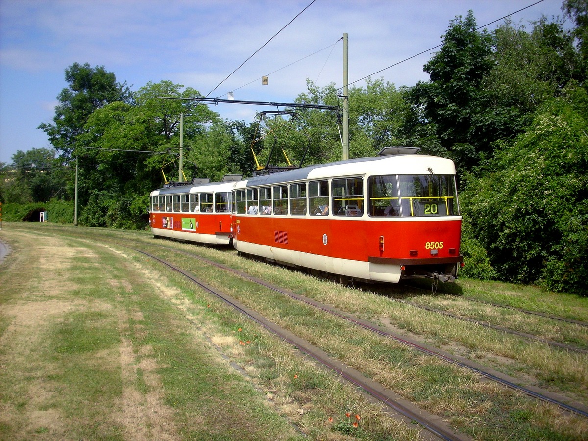 Прага, Tatra T3R.P № 8505