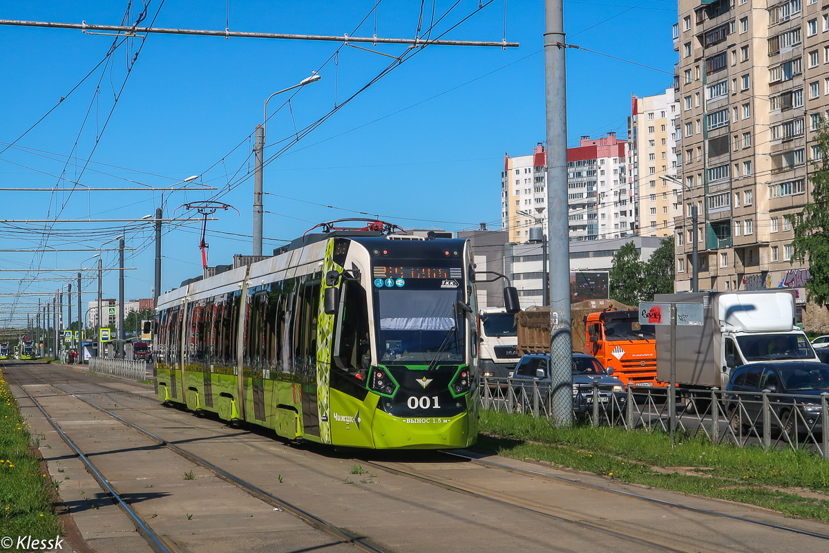 Санкт-Петербург, Stadler B85600M № 001