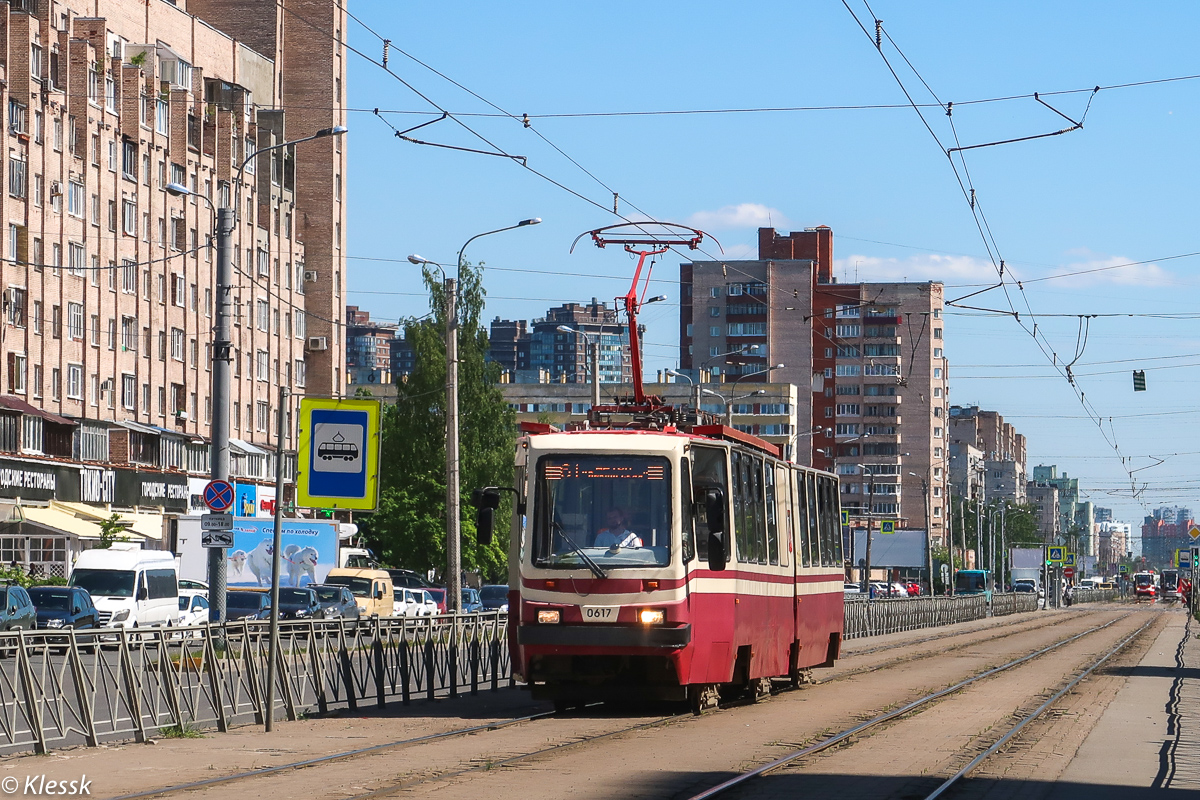 Санкт-Петербург, ЛВС-86К № 0617 Санкт-Петербург, ЛВС-86К № 0617