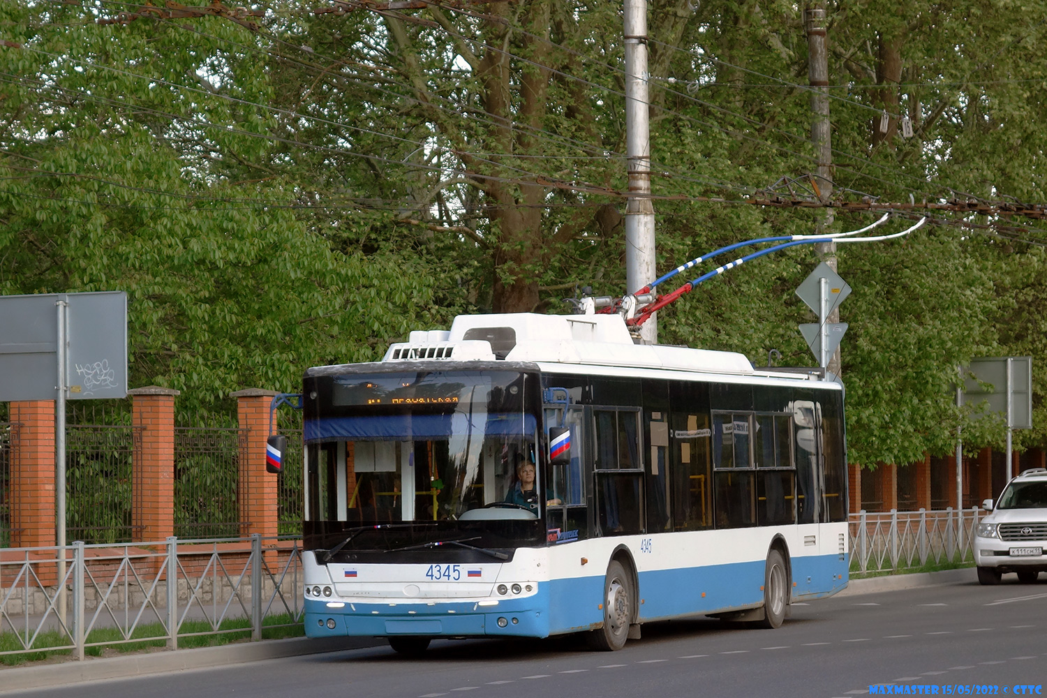 Krymský trolejbus, Bogdan T70110 č. 4345 Krymský trolejbus, Bogdan T70110 č. 4345
