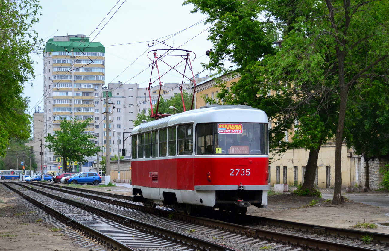 Volgograd, Tatra T3SU č. 2735