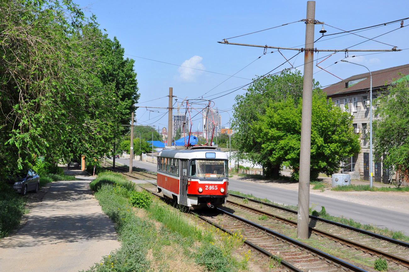 Волгоград, Tatra T3SU (двухдверная) № 2465