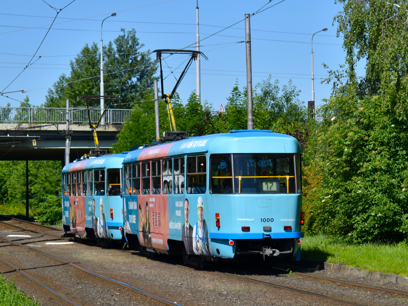 Ostrava, Tatra T3R.P — 1000