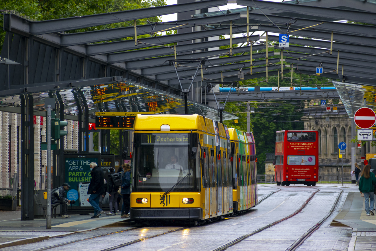 Дрезден, SachsenTram NGT 6 DD ZR № 2593