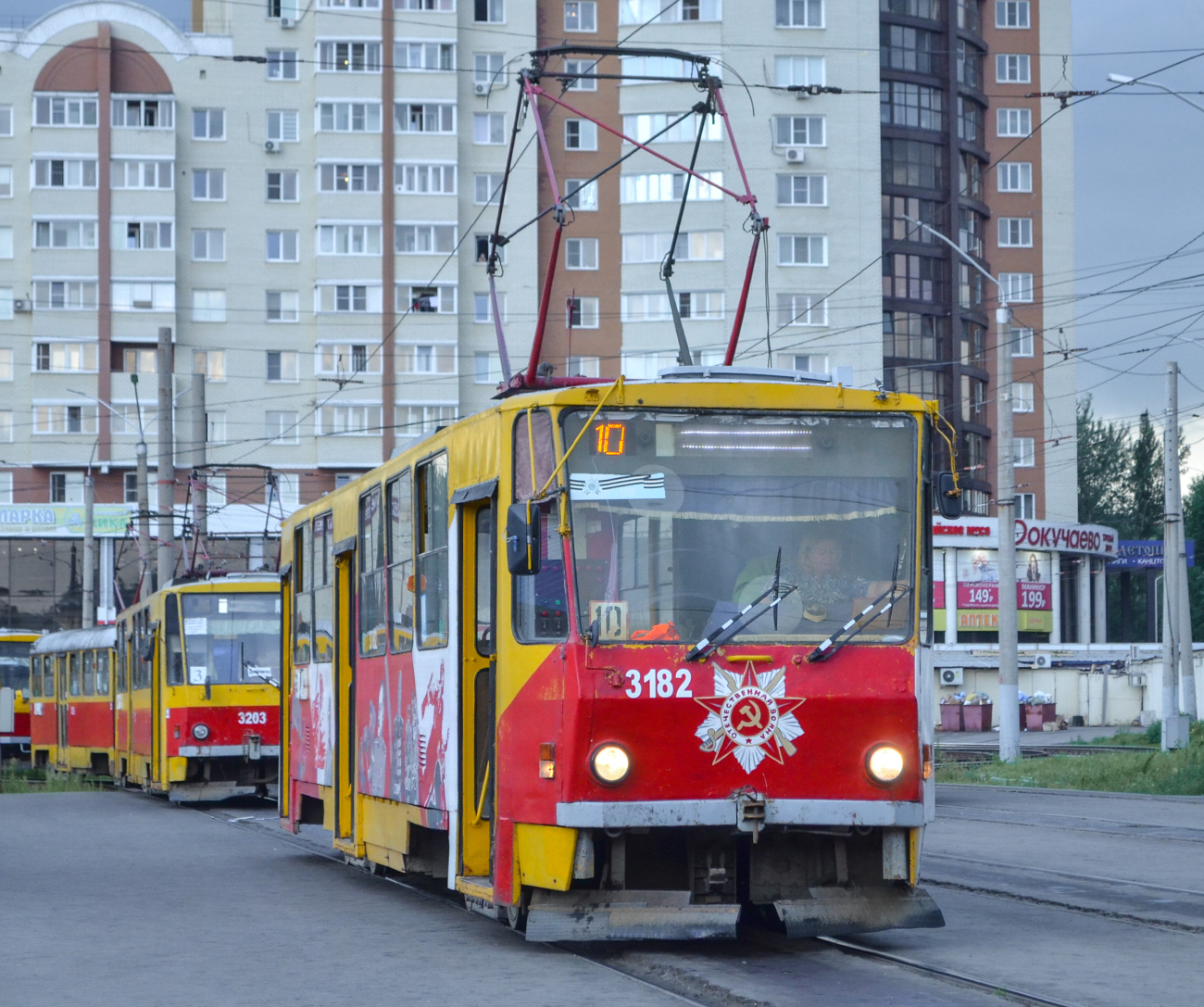 Барнаул, Tatra T6B5SU № 3182