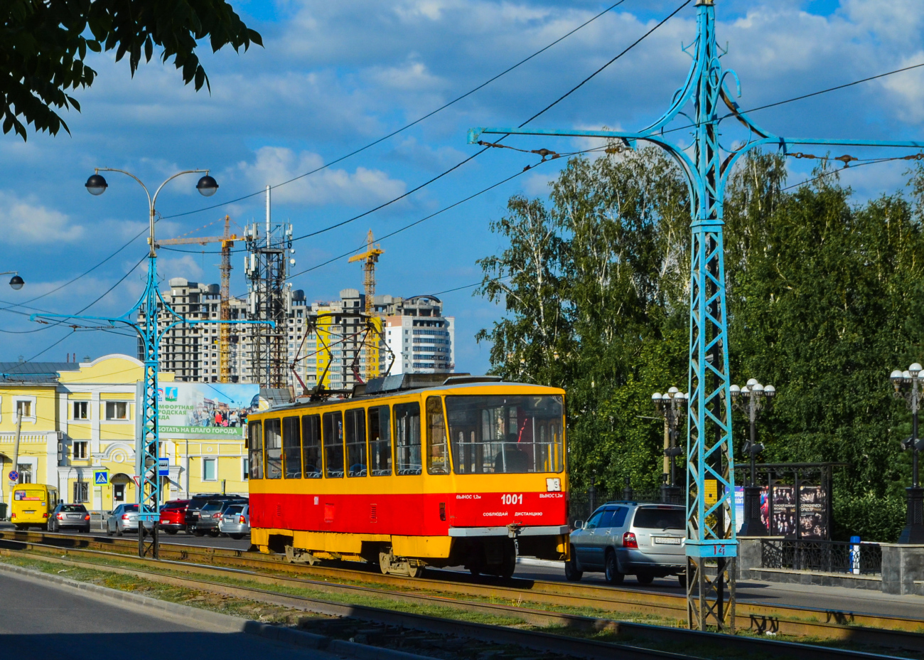 Барнаул, Tatra T6B5SU № 1001