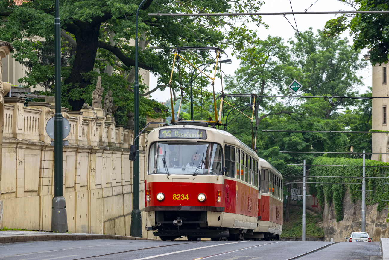 Прага, Tatra T3R.P № 8234