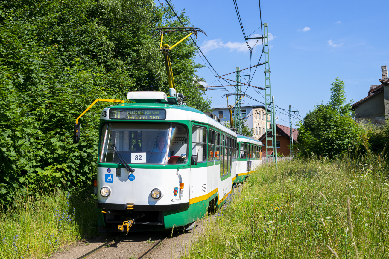 Liberec ― Jablonec nad Nisou, Tatra T3R.PLF N°. 48; Liberec ― Jablonec nad Nisou — Les semaines derniéres de la voie métrique, 2021