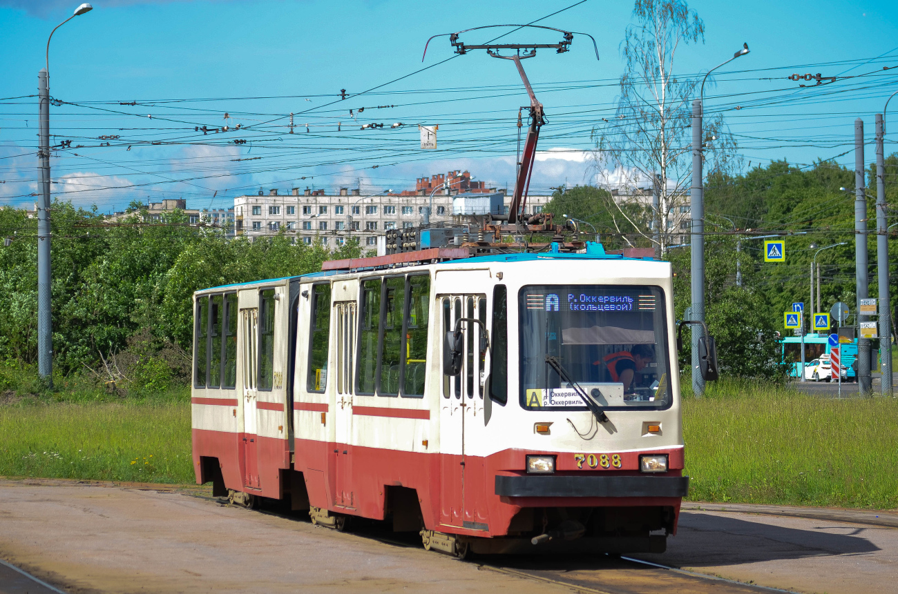 Санкт-Петербург, ЛВС-86К № 7088 Санкт-Петербург, ЛВС-86К № 7088