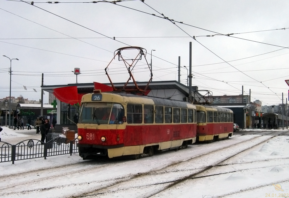 Харкаў, Tatra T3SU № 681 Харкаў, Tatra T3SU № 681