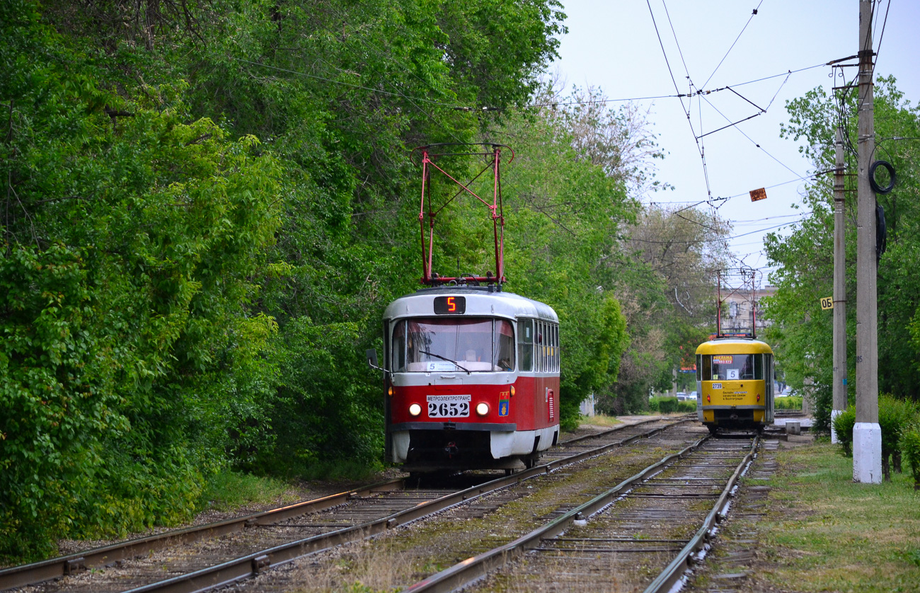 Волгоград, Tatra T3SU (двухдверная) № 2652