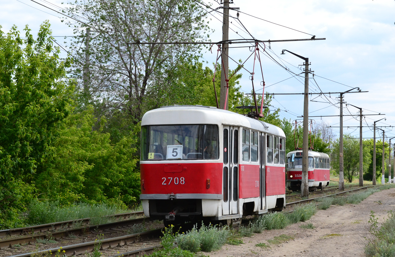 Volgográd, Tatra T3SU — 2708