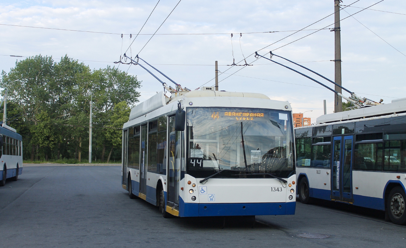 Sanktpēterburga, Trolza-5265.00 “Megapolis” № 1343