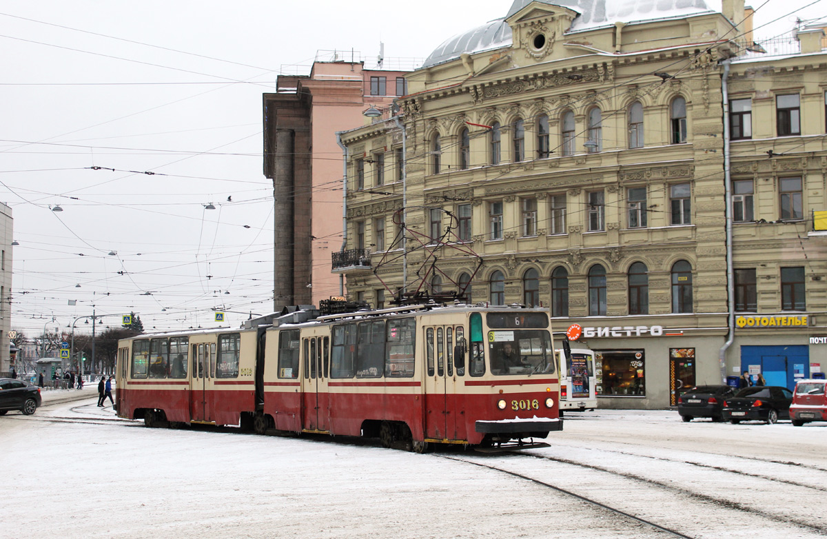 Санкт-Петербург, ЛВС-86К № 3016