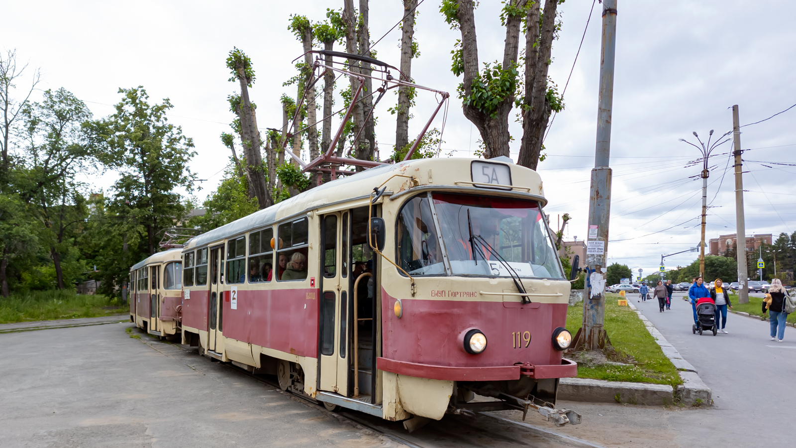 Екатеринбург, Tatra T3SU (двухдверная) № 119