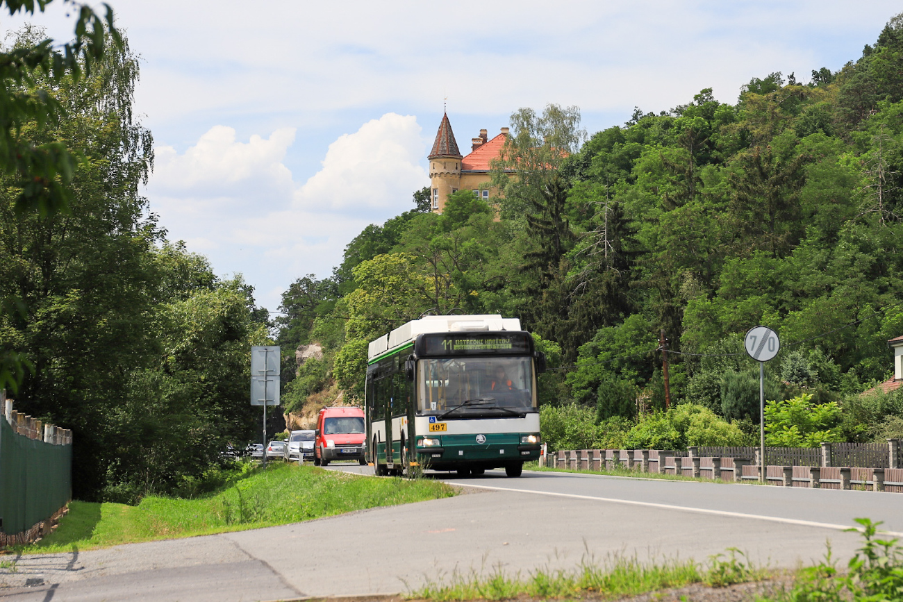Plzeň, Škoda 24Tr Irisbus Citybus # 497