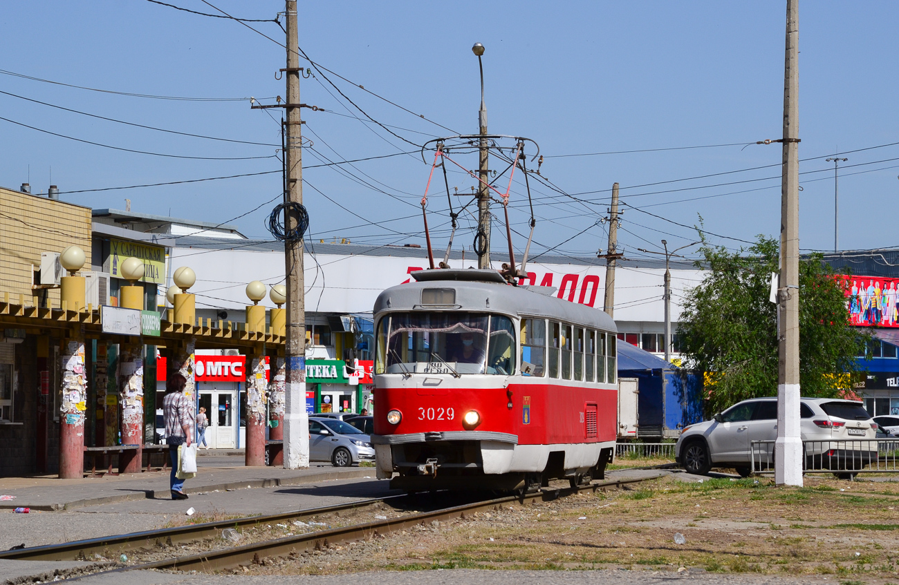 Volgograd, Tatra T3SU (2-door) č. 3029