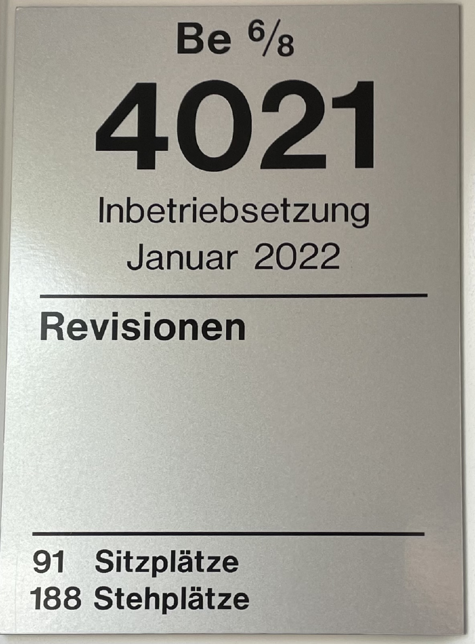 Цюрих, Bombardier Flexity Zürich № 4021