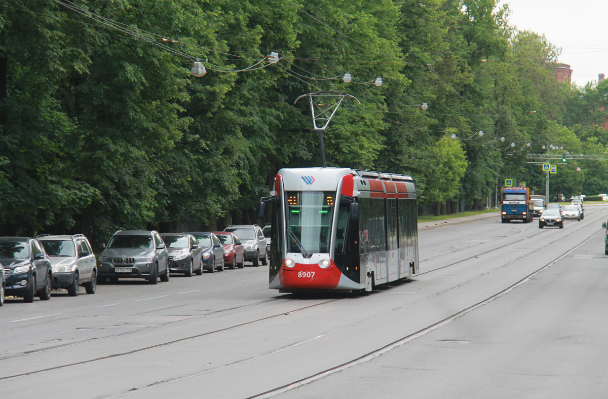 Санкт-Петербург, 71-801 (Alstom Citadis 301 CIS) № 8907