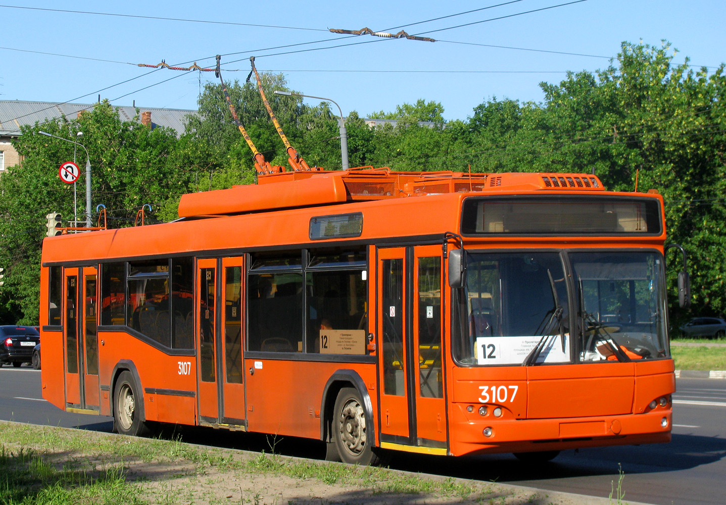 Нижний Новгород, СВАРЗ-МАЗ-6235.00 № 3107