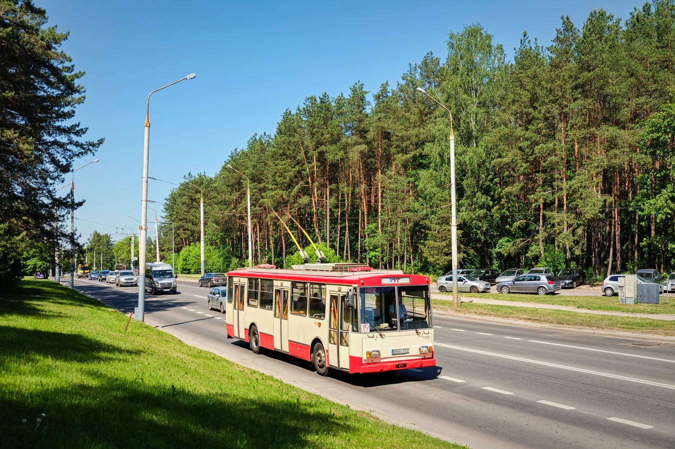 Вильнюс, Škoda 14Tr10/6 № 1112