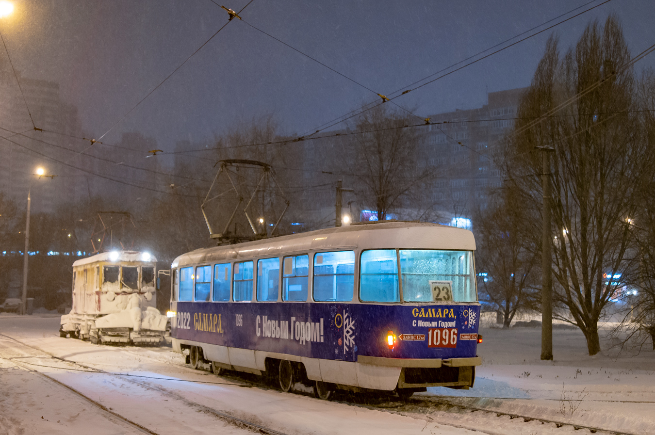 Samara, Tatra T3SU (2-door) Br. 1096; Samara — Terminus stations and loops (tramway)