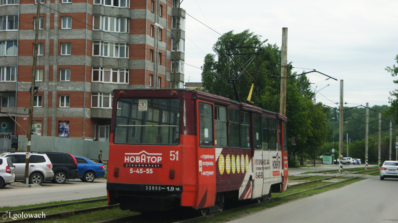 Ачинск, 71-605 (КТМ-5М3) № 51