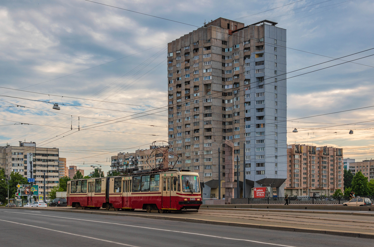 Санкт-Петербург, ЛВС-86К-М № 3463