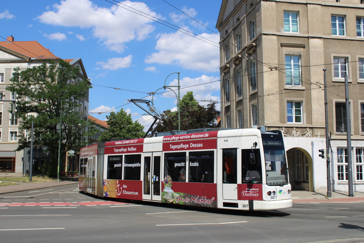 Дессау-Росслау, Bombardier NGT6DE № 307
