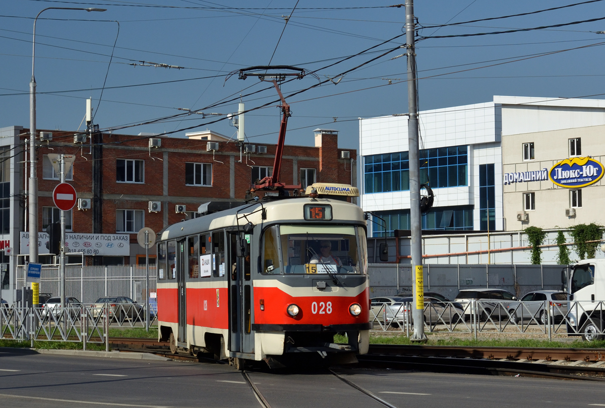 Краснодар, Tatra T3SU КВР ТМЗ № 028