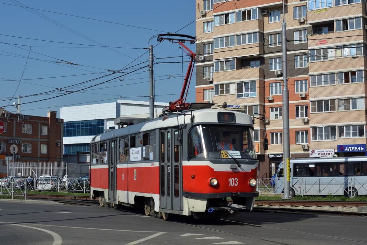 Краснодар, Tatra T3SU КВР МРПС № 103