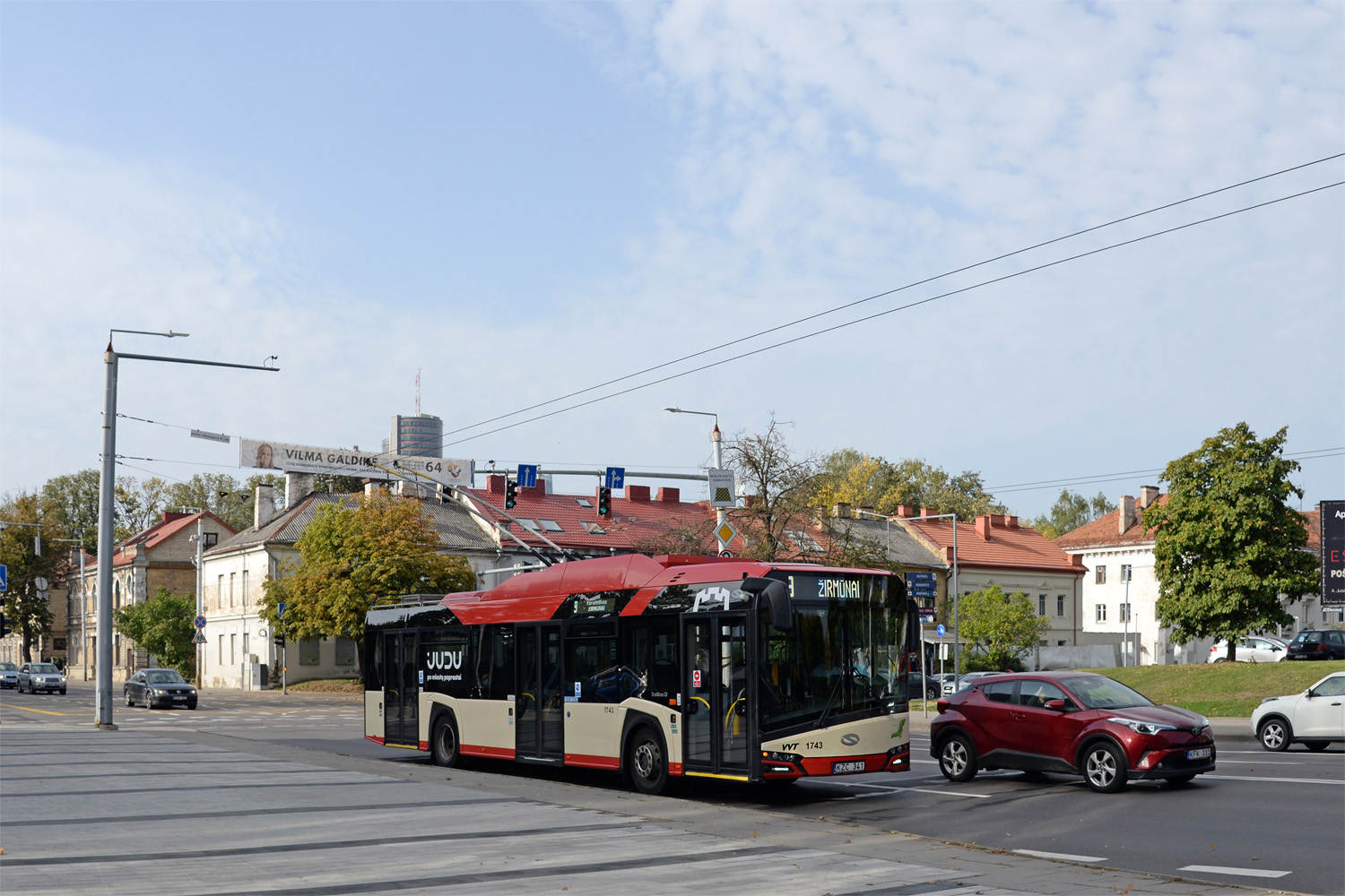 Вильнюс, Solaris Trollino IV 12 Škoda № 1743