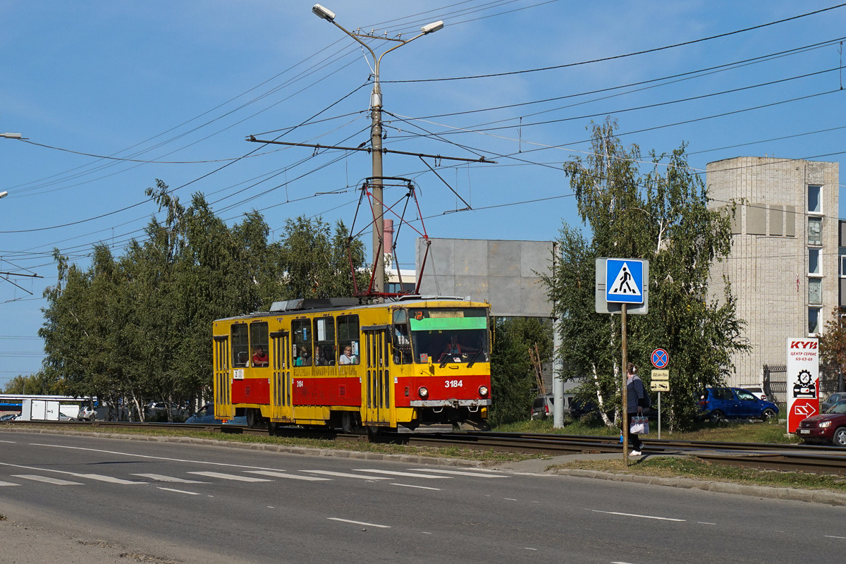 Барнаул, Tatra T6B5SU № 3184