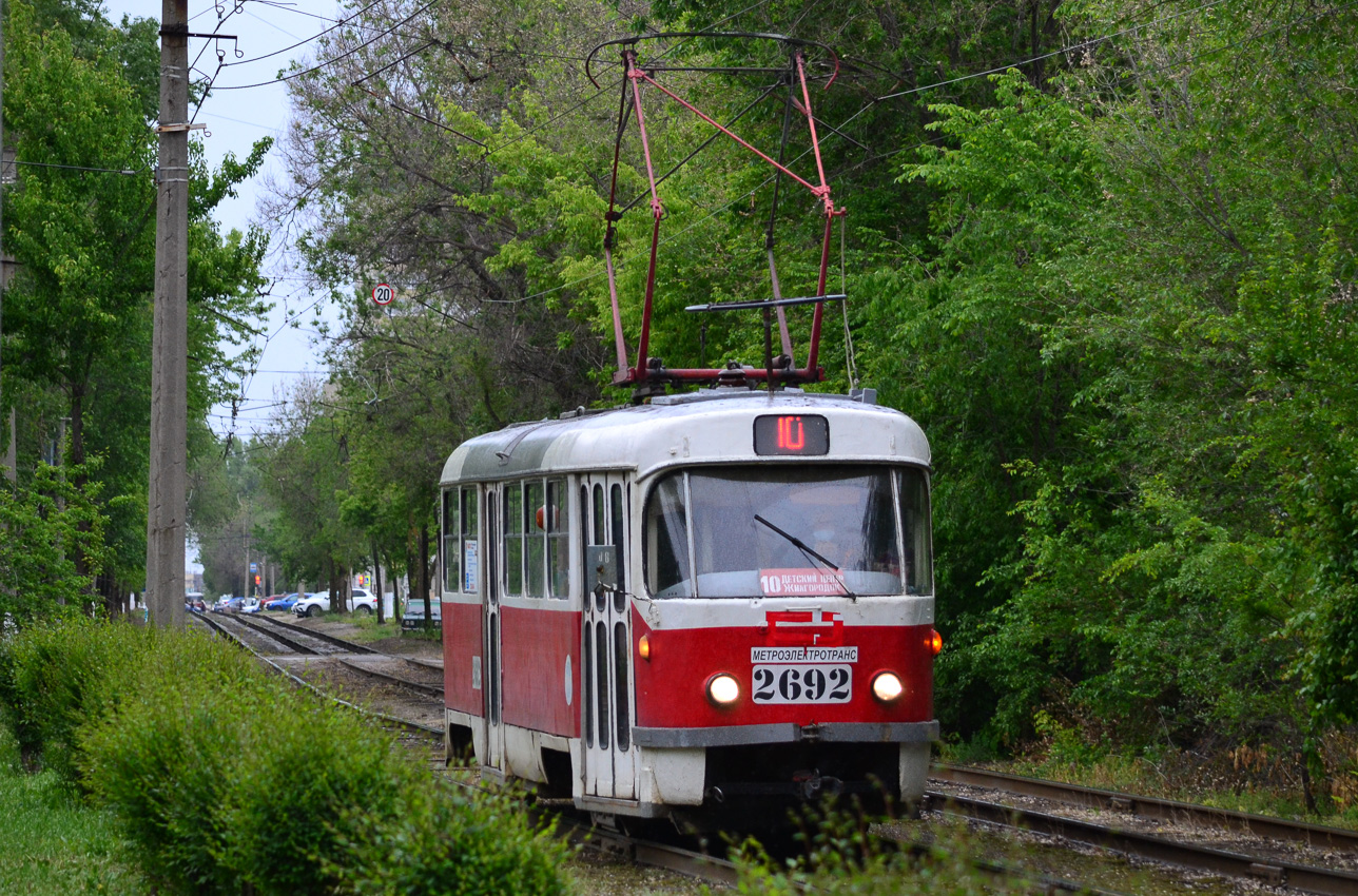 Volgograd, Tatra T3SU # 2692