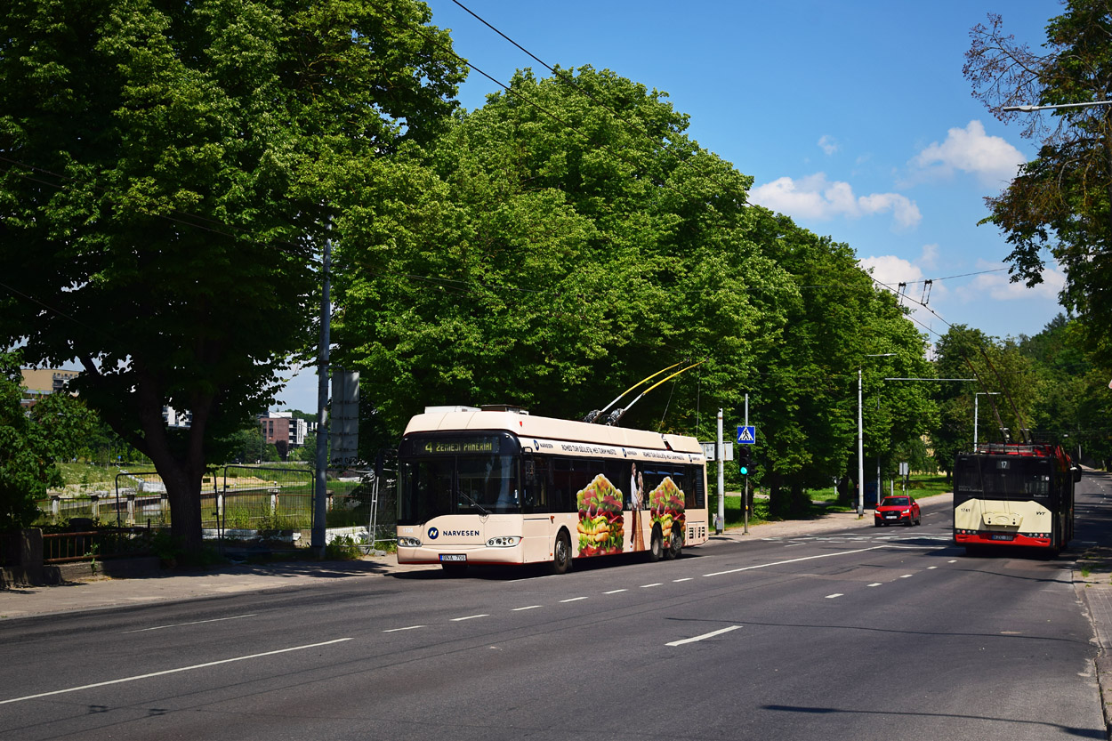 Вильнюс, Solaris Trollino II 15 AC № 1706