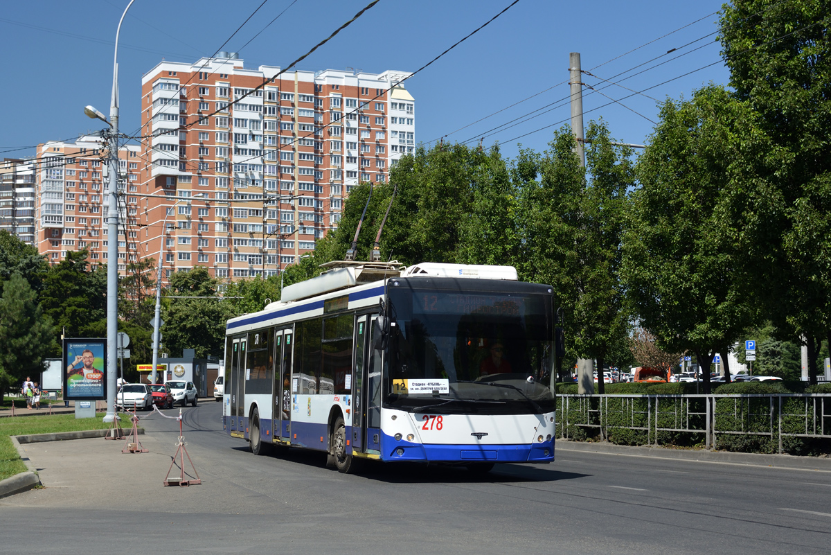 Краснодар, СВАРЗ-МАЗ-6275 № 278