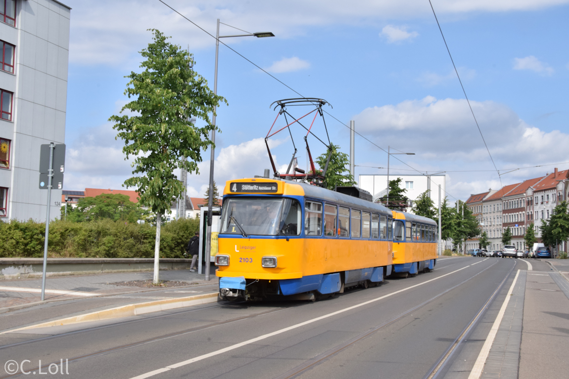 Лейпциг, Tatra T4D-M1 № 2103