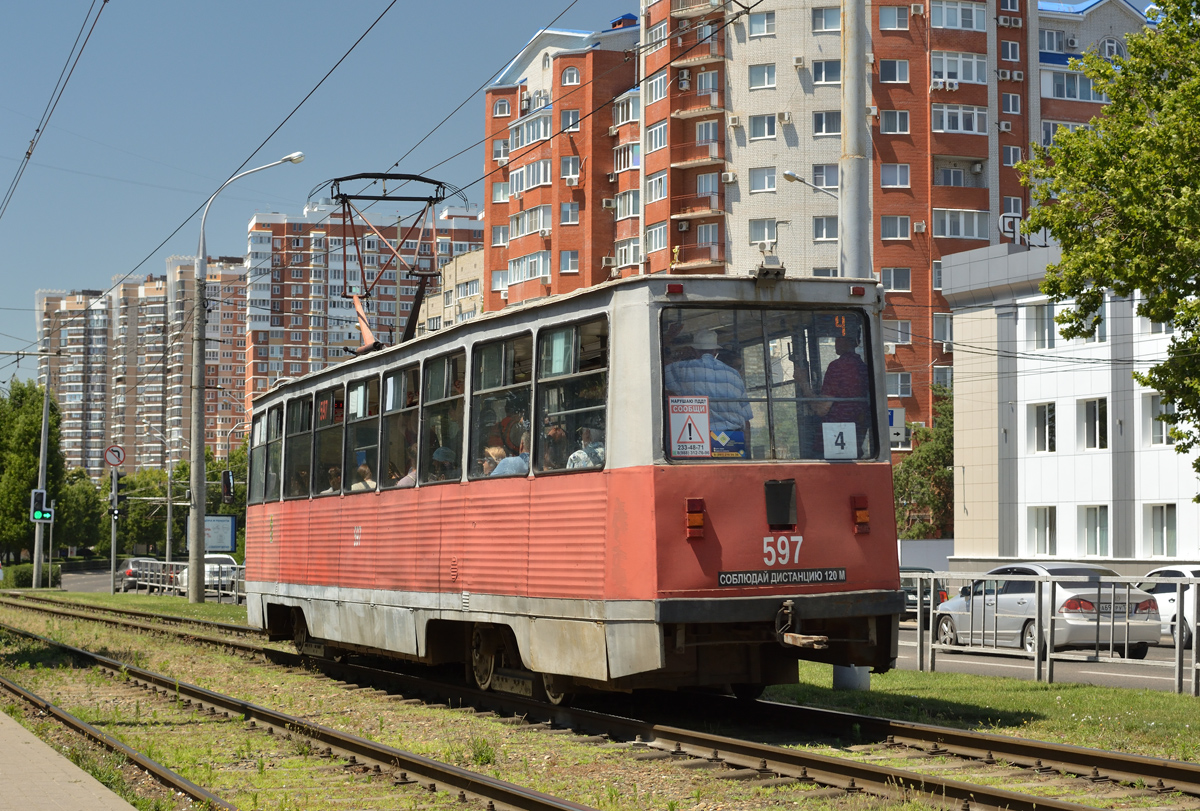 Краснодар, 71-605 (КТМ-5М3) № 597
