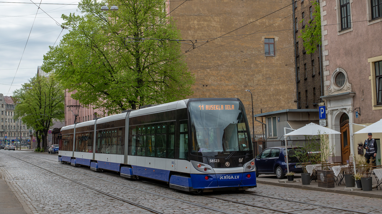 Рига, Škoda 15T2А ForCity Alfa Riga № 58523