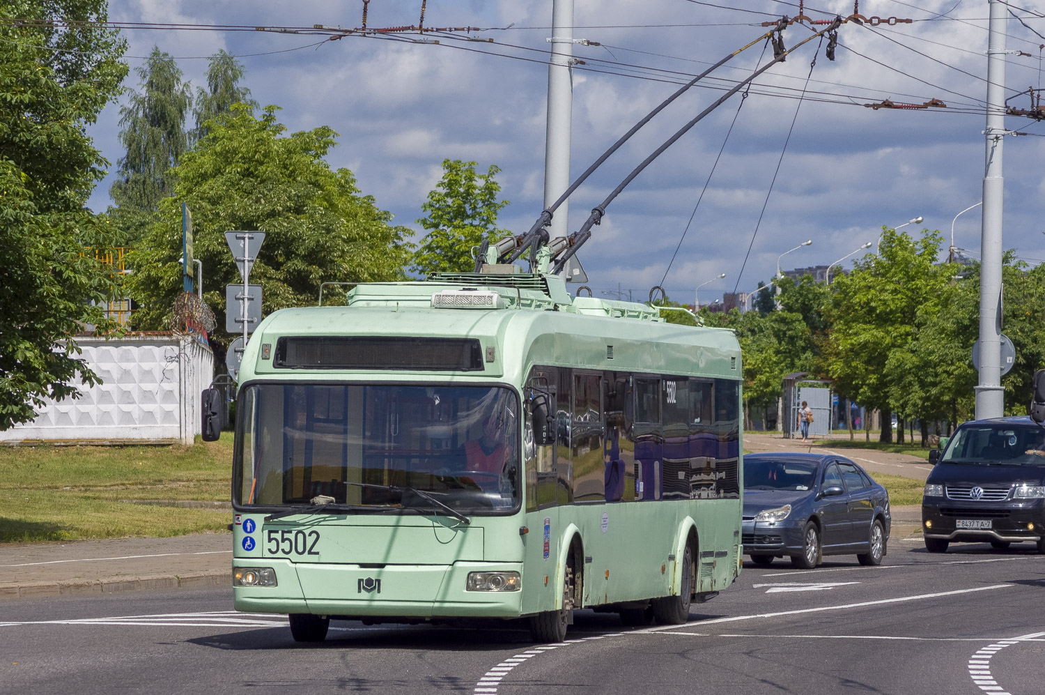 Минск, БКМ 321 № 5502