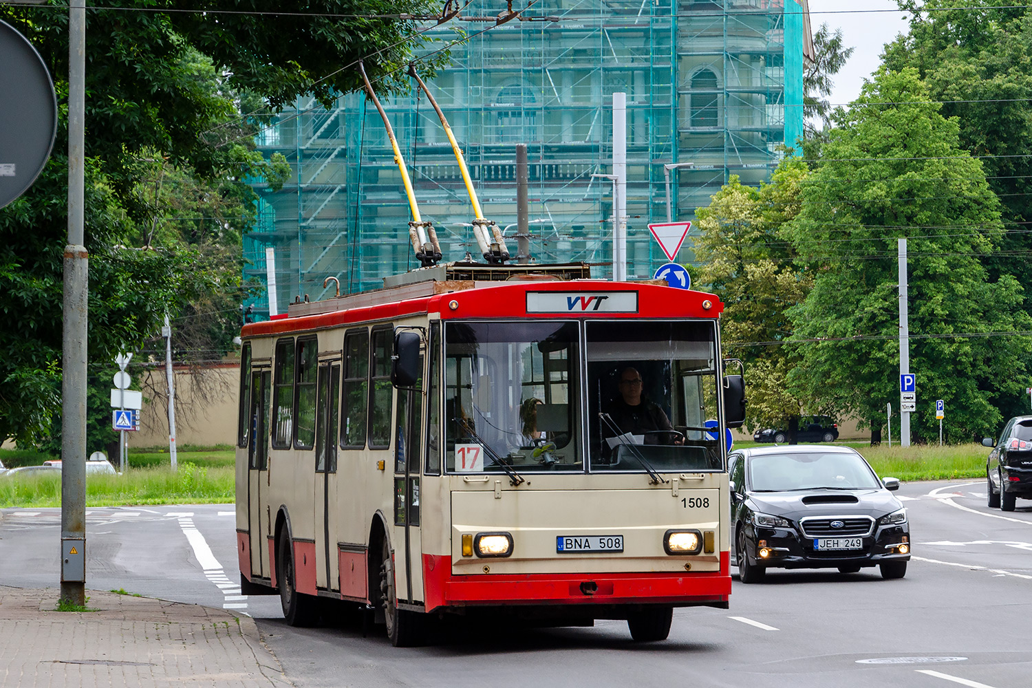 Vilnius, Škoda 14Tr02/6 č. 1508