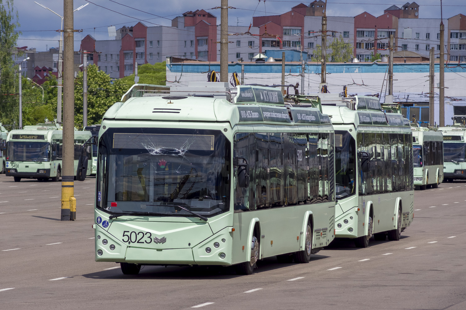 Минск, БКМ 32100D № 5023
