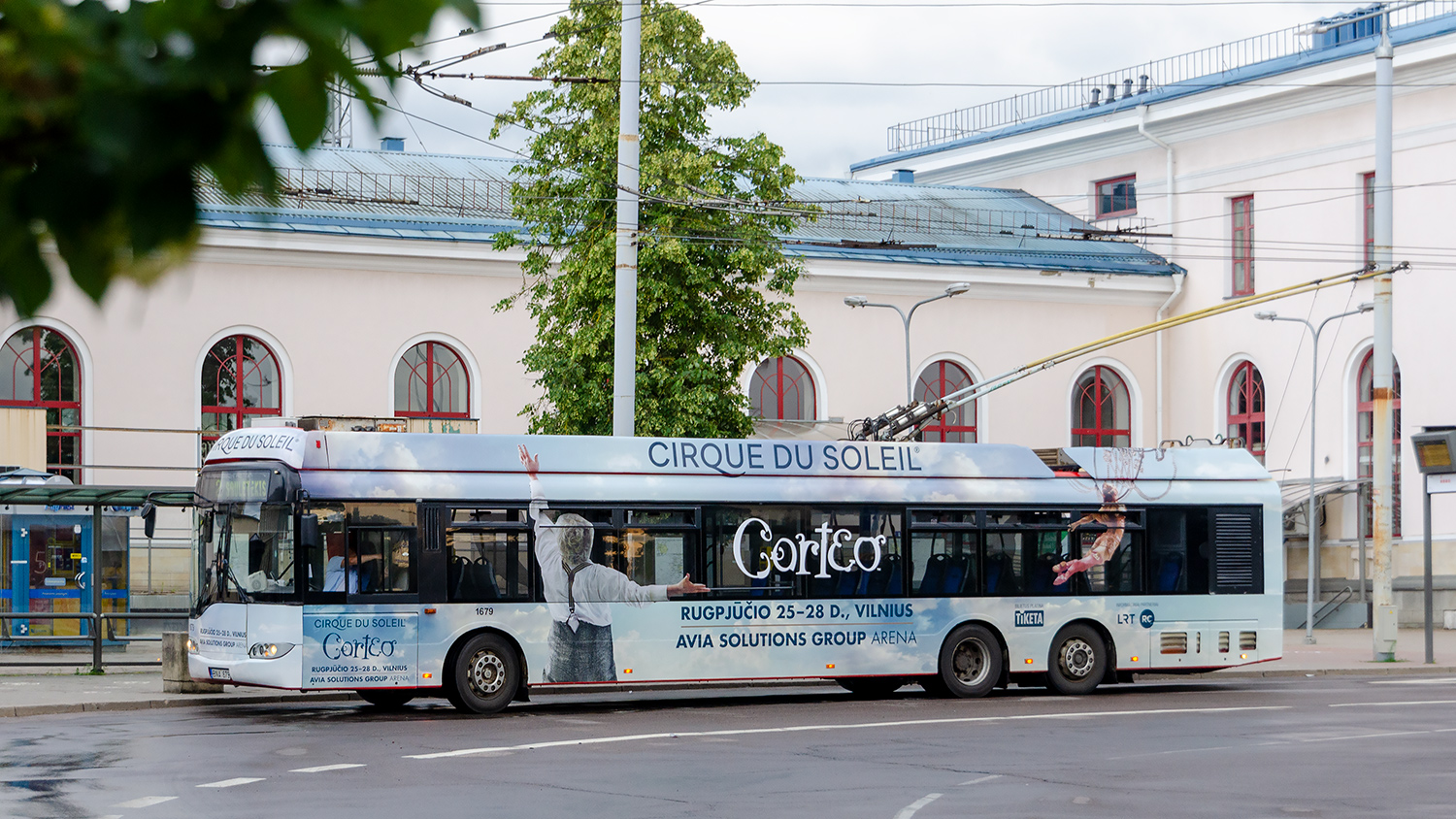 Вильнюс, Solaris Trollino II 15 AC № 1679