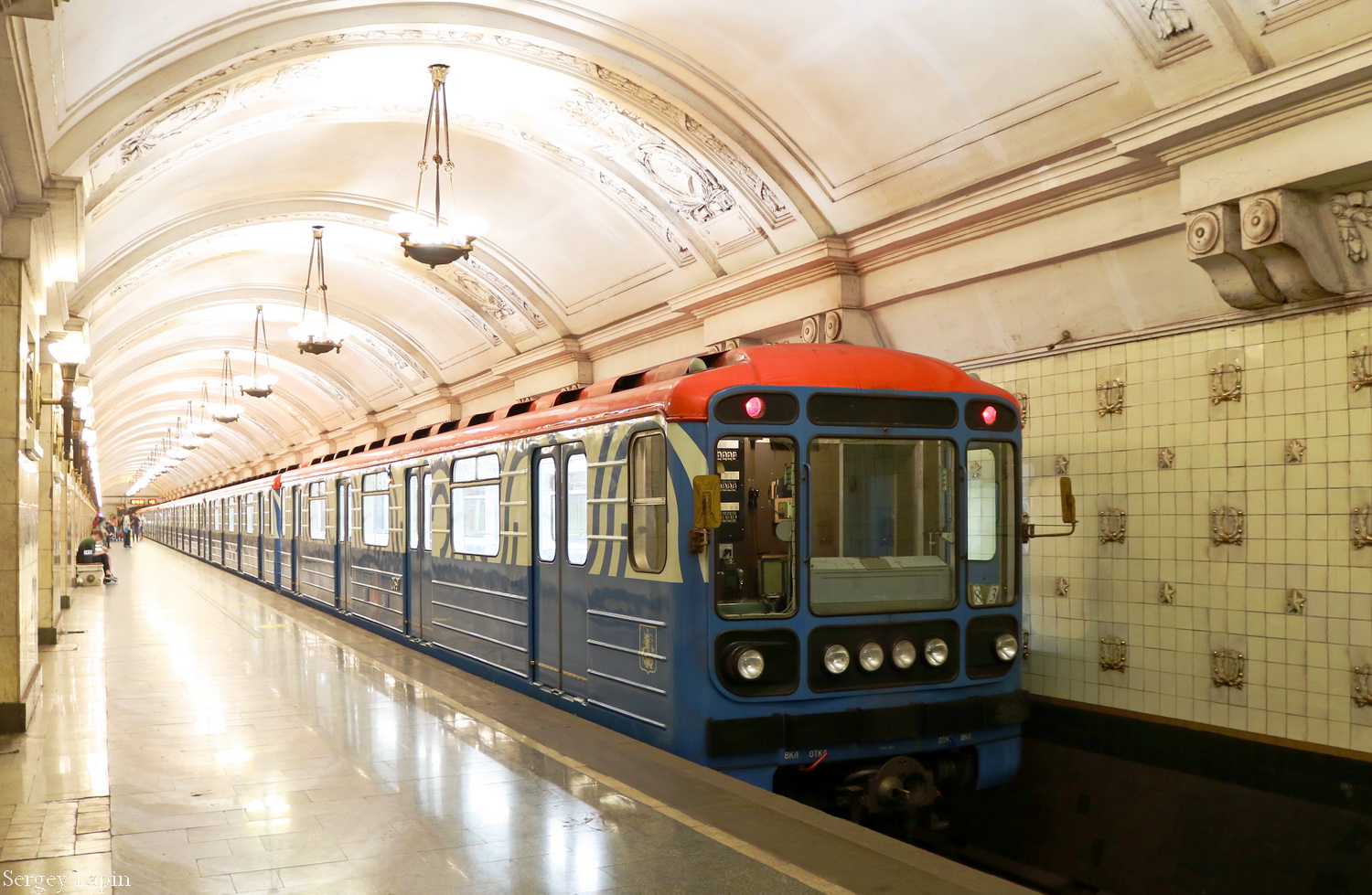 Москва, 81-717.5М (МВМ) № 0397; Москва — Парад поездов ко дню Московского транспорта 9 — 10 июля 2022