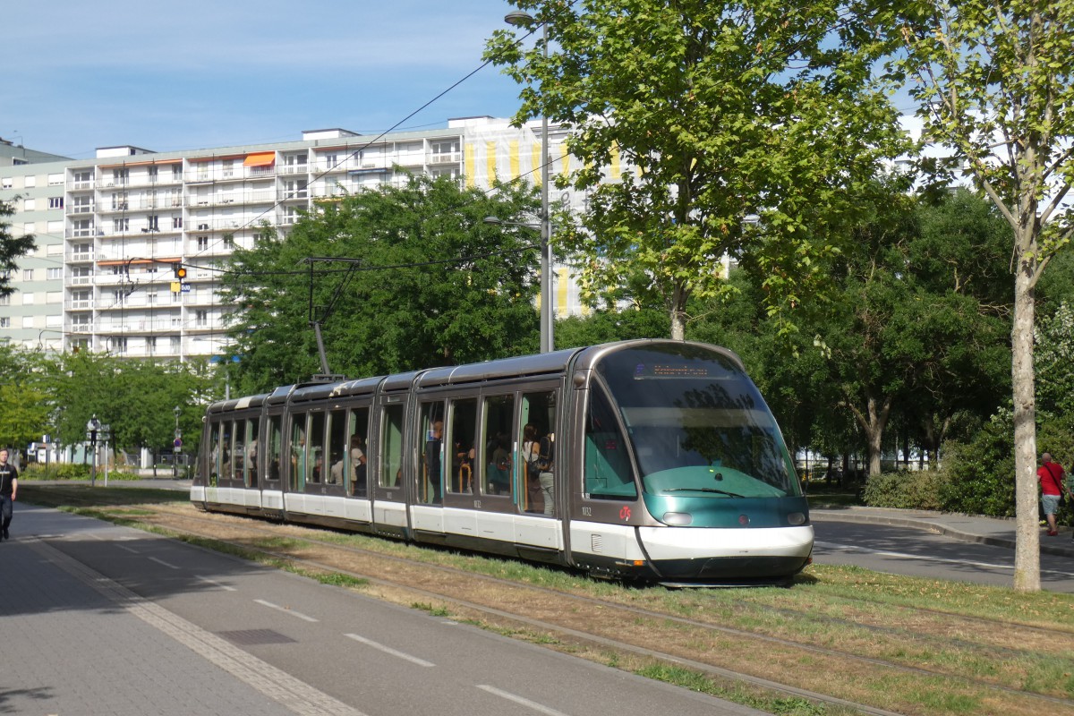 Страсбург, Bombardier Eurotram (Flexity Outlook) № 1032