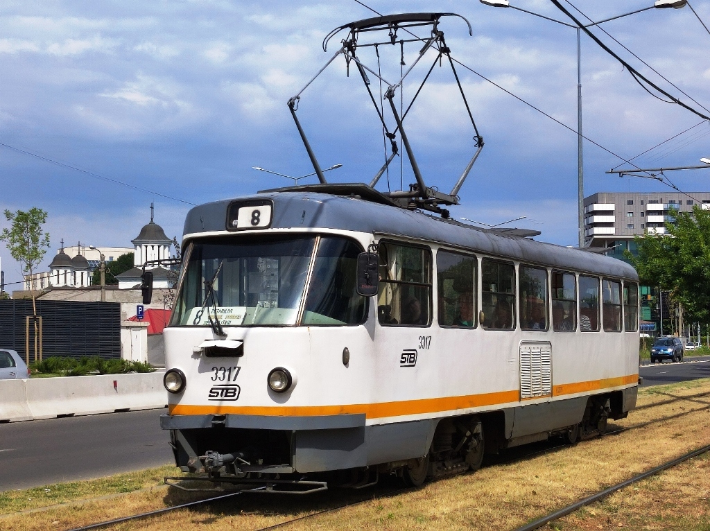 Бухарест - Илфов, Tatra T4R № 3317